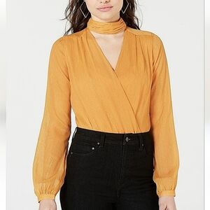 New with tags Guess bodysuit blouse  Size Medium